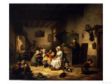 The School Room, 1847 reproduction procédé giclée par Basile De Loose