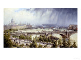 St Paul's from Waterloo Bridge Giclee Print by Auguste Ballin St Paul's from Waterloo Bridge Giclee Print by Auguste Ballin