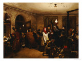The Departure for America Giclee Print by Felix Schlesinger