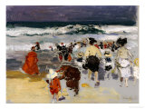 Playa de Biarritz, 1906 Giclee Print by Joaquín Sorolla y Bastida Playa de Biarritz, 1906 Giclee Print by Joaquín Sorolla y Bastida