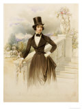 Lady in Riding Habit, Supposedly Grand Duchess Maria Nikolaevna, 1841 Giclee Print by Vladimir Ivanovich Gau Lady in Riding Habit, Supposedly Grand Duchess Maria Nikolaevna, 1841 Giclee Print by Vladimir Ivanovich Gau