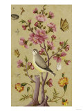 Gul-O Bulbul, Qajar Persia 19th Century Reproduction procédé giclée
