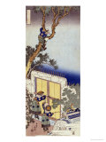 A Chinese Guard Unlocking the Gate of a Frontier Barrier Giclee Print by Katsushika Hokusai