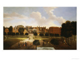 A View of Old Horse Guards Parade from St. James' Park, with Tiltyard Stairs Giclée-Druck von Thomas Van Wyck