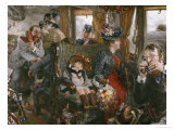 On the Train, Observed from Life, 1892 Giclée-Druck von Adolf Von Menzel