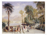 Windermere During the Regatta, 1832 Giclee Print by David Cox