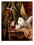 A Musical Interlude, 1897 Giclee Print by Henriette Ronner-Knip