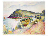 The Black Cape, Pramousquier Bay, 1906 Giclee Print by Henri Edmond Cross