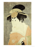 Portrait of the Actor Osagawa Tsuneyo II Giclee Print by Toshusai Sharaku 