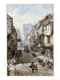 Foss Gate, York Giclee Print by Louise J. Rayner