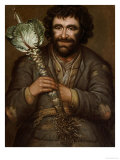 A Gardener Holding a Cabbage with a Candle, 1731 Giclee Print by Richard Waitt