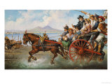 The Crowded Chariot Reproduction procédé giclée par Consalve Carelli