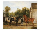 Preparing for the Ride, 1837 Giclée-Druck von Franz Zeller Von Zellenberg