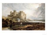 Conway Castle, circa 1802 Giclee Print by William Turner