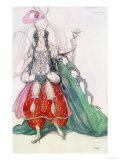 Costume Design for Scheherazade: Zobeide (Jane Marnac) Giclee-trykk av Leon Bakst Costume Design for Scheherazade: Zobeide (Jane Marnac) Giclee-trykk av Leon Bakst