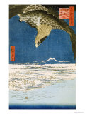 One Hundred Thousand- Tsubo Plain At Susaki, Fukagawa Lámina giclée por Ando Hiroshige