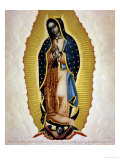The Virgin of Guadaloupe, 1766 reproduction procédé giclée par Miguel Cabrera
