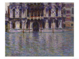 The Contarini Palace, 1908 Giclée-Druck von Claude Monet