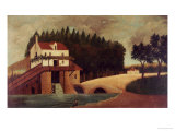 The Mill, circa 1896 reproduction procédé giclée par Henri Rousseau