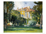 The House at Jas de Bouffan, 1882- 1885 Giclée-Druck von Paul Cézanne