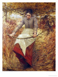 An Autumn Morning Giclee Print by Henry Herbert La Thangue