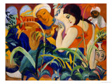 Eastern Women, 1912 Giclee Print by Auguste Macke