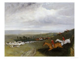 Full Cry, 1828 Giclee Print by Robert Barrett Davis