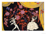 The Flamenco Giclee Print by Georges Barbier