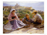 Pastorale, Civita d'Antino, 1902 Giclee Print by Gad Frederick Clement Pastorale, Civita d'Antino, 1902 Giclee Print by Gad Frederick Clement