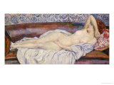 Reclining Nude Giclee Print by Théo van Rysselberghe