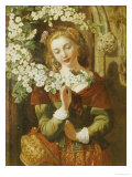 May Giclee Print by Daniel Maclise