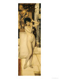 Skigge Und Eingelstudie Fur Die Allegorie Der Skulptur, 1890 Giclee Print by Gustav Klimt