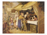 The Village Fair Giclee Print by Mark W. Langlois