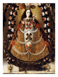 The Virgin of Pomata, School of la Paz, 17th Century Reproduction procédé giclée par Leonardo Flores