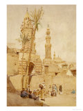 An Arab Street Scene, Cairo Giclee Print by Walter Tyndale