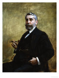 A Portrait of a Gentleman Giclee Print by Juan Vila Casas