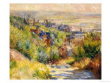 The Heights at Trouville Giclée-Druck von Pierre-Auguste Renoir