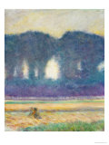 Fir Trees and a Corn Field, 1908 Giclee Print by Auguste Macke