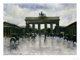 The Brandenburg Gate reproduction procédé giclée par Lesser Ury