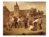 Hopscotch Lámina giclée por Theophile Emmanuel Duverger Hopscotch Lámina giclée por Theophile Emmanuel Duverger