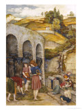 Charcoal Thieves reproduction procédé giclée par John Roddam Spencer Stanhope