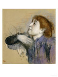 Bust of a Woman, circa 1880-85 Giclee Print by Edgar Degas