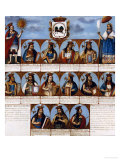 The Inca Dynasty, Peruvian School, Late 18th Century Giclee Print