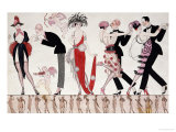 The Tango Giclee Print by Georges Barbier