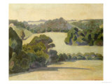 West Country Landscape Giclée-Druck von Robert Bevan
