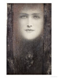 The Mask, with a Black Curtain, circa 1909 Giclee Print by Fernand Khnopff