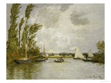 The Little Branch of the Seine Giclee Print by Claude Monet