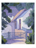 Morning, the South Downs reproduction procédé giclée par Robert Bevan