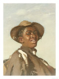 A Negro, Head and Shoulders Giclee Print by Frank Buchser