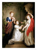 Homage to Minerva Giclée-Druck von Henri Nicholas Van Gorp